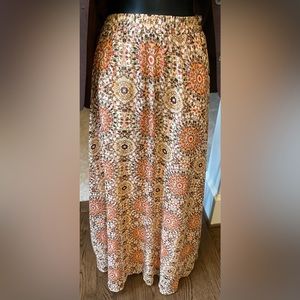 Women’s Earth Toned Maxi Skirt by Roz & Ali